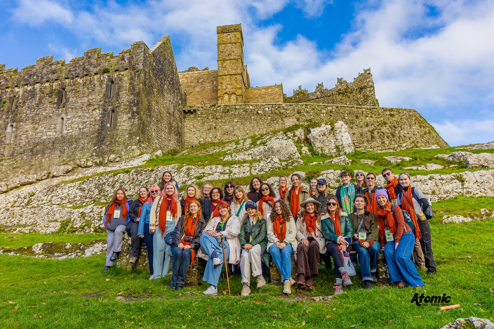 Atomic Trips travelers together on a group trip