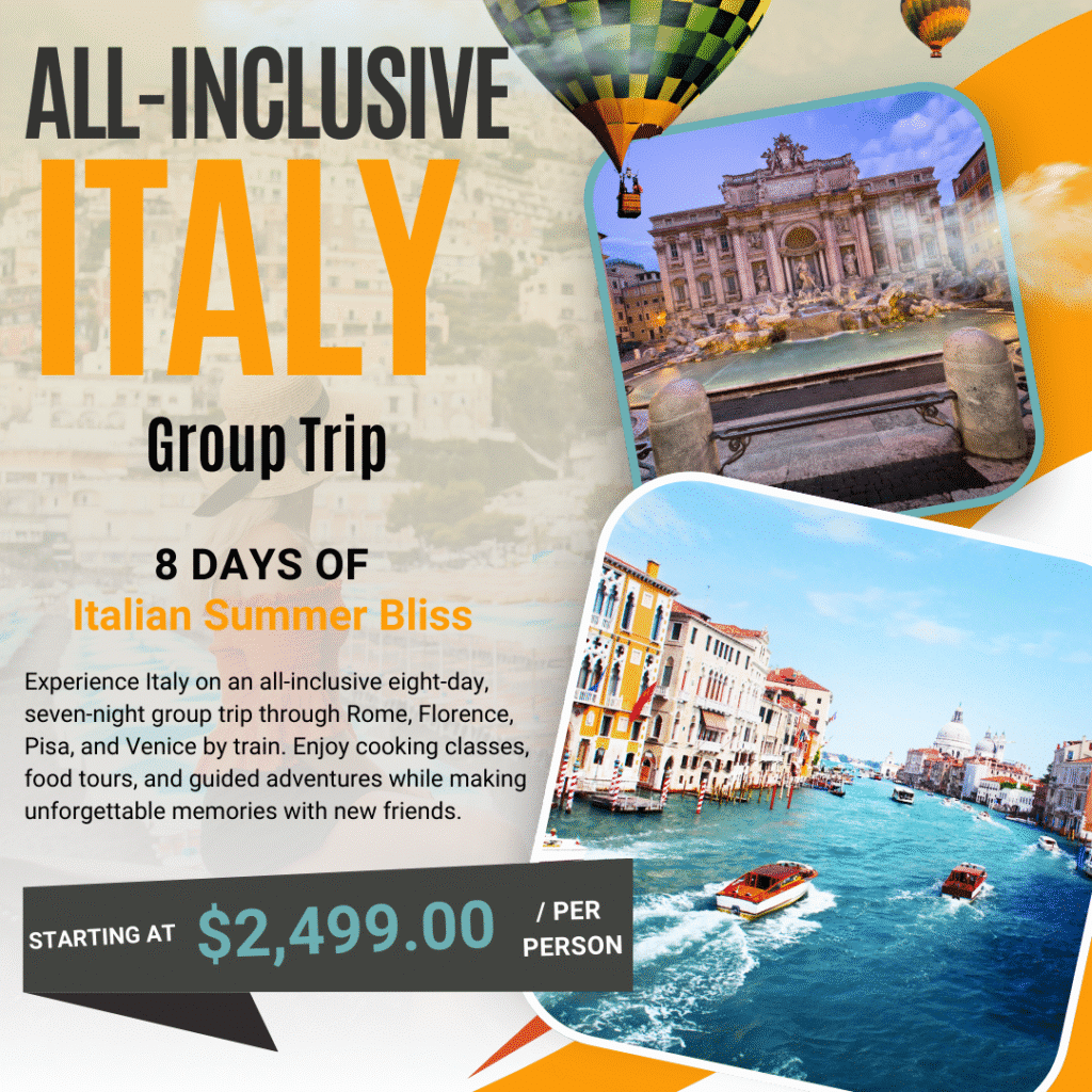 All-Inclusive Italy Group Trip