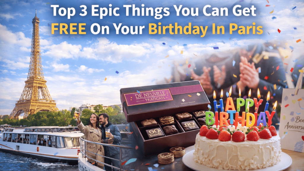 Free on your birthday in Paris